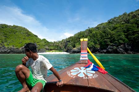 O passeio foi organizado pelo OonLee Bungalows, de Koh Jum